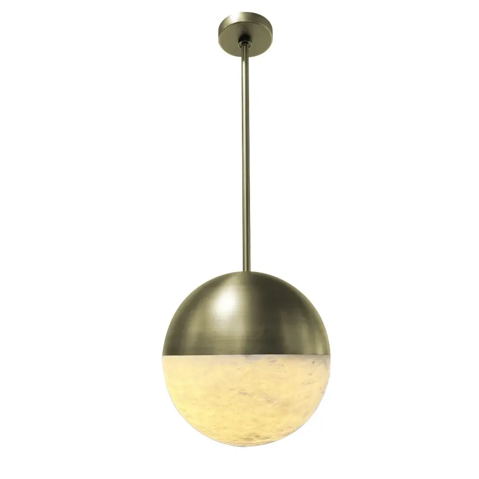 The Grand Interior Luna Pendant M - Alabaster Bronze The Grand Interior Luna Pendant M - Alabaster Bronze