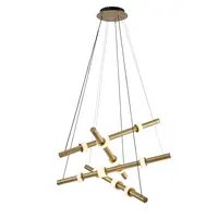 Gio Chandelier Set Of 4 - Brushed Brass