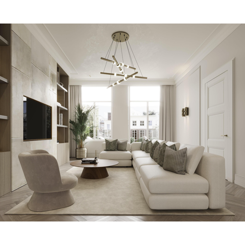 The Grand Interior Gio Chandelier Set Of 4 - Brushed Brass The Grand Interior Gio Chandelier Set Of 4 - Brushed Brass