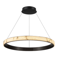 Giuseppe Alabaster Ring Lamp