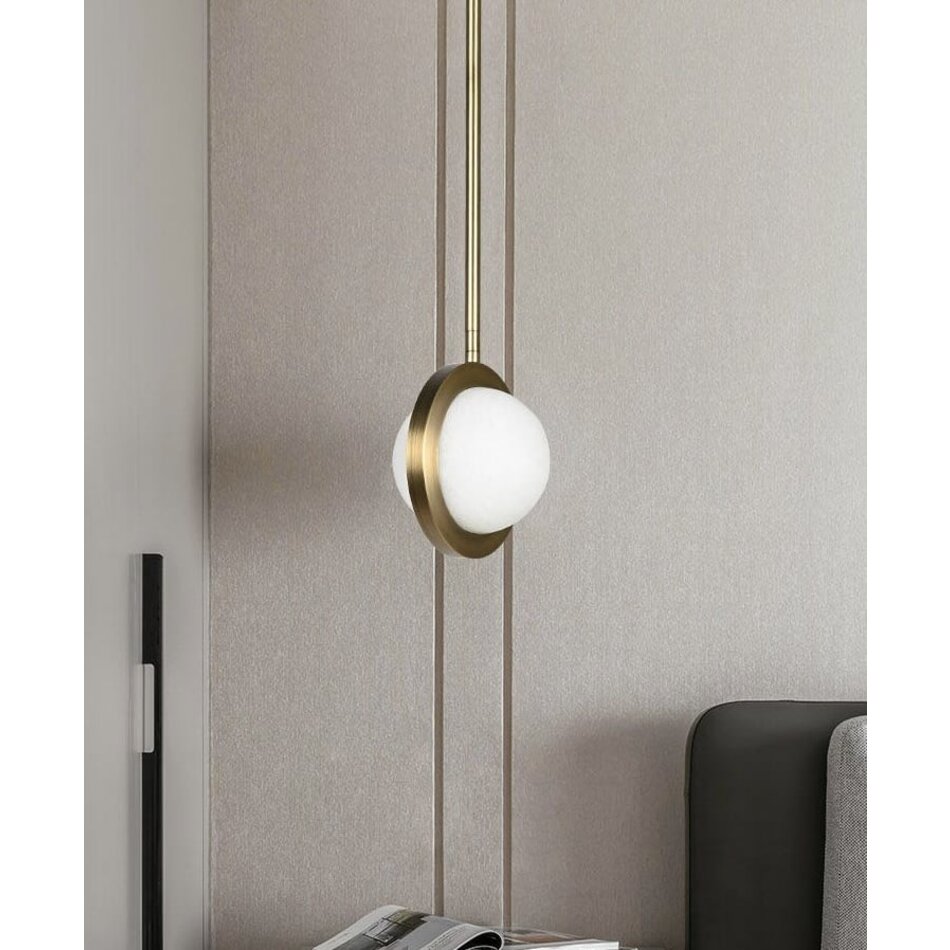 The Grand Interior Luigi Alabaster Pendant The Grand Interior Luigi Alabaster Pendant