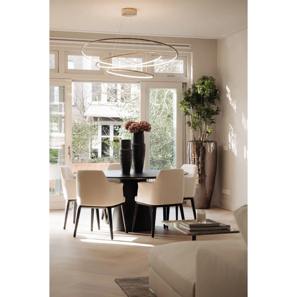 The Grand Interior Halo Ring 3 Ceiling Light - Brushed Copper The Grand Interior Halo Ring 3 Ceiling Light - Brushed Copper