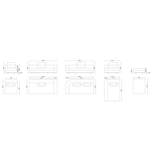 The Grand Interior Lyon Corner Sofa U Shape The Grand Interior Lyon Corner Sofa U Shape