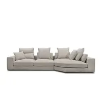 Venice Sofa Taupe Right Corner