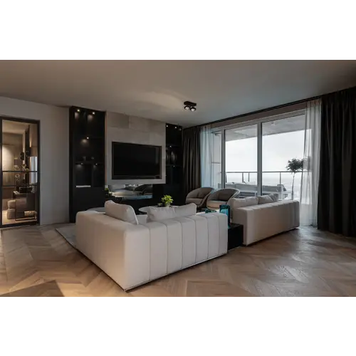 The Grand Interior Venice Sofa Canvas - White Beige The Grand Interior Venice Sofa Canvas - White Beige