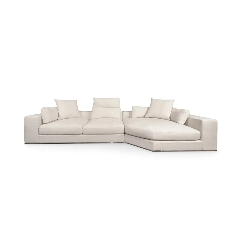 The Grand Interior Venice Sofa Canvas - White Beige The Grand Interior Venice Sofa Canvas - White Beige