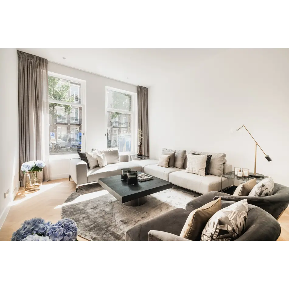 The Grand Interior Verona Sofa Grey Canvas Weave Fabric The Grand Interior Verona Sofa Grey Canvas Weave Fabric