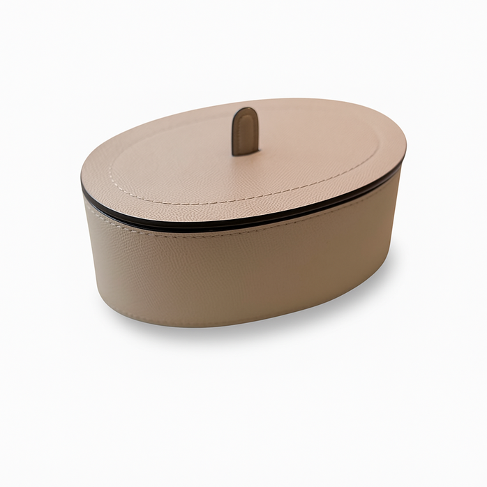 Giobagnara Harris Tinket Box Oval Short - Grey Giobagnara Harris Tinket Box Oval Short - Grey