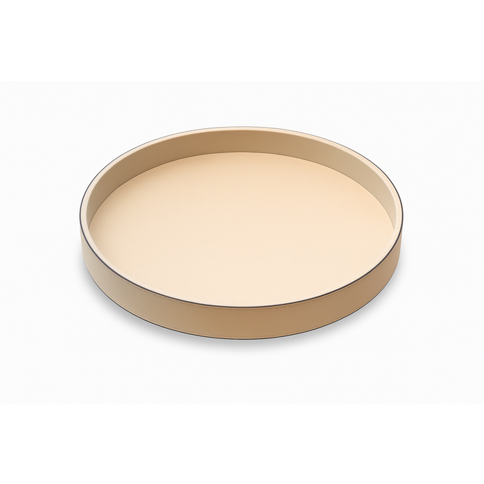 Giobagnara Polo Tray Utopia Round - Off White Ø38.5CM