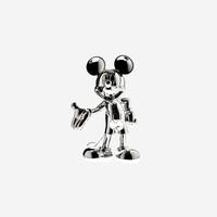 MICKEY WELCOME CHROMED - SMALL 30 CM-SILVER