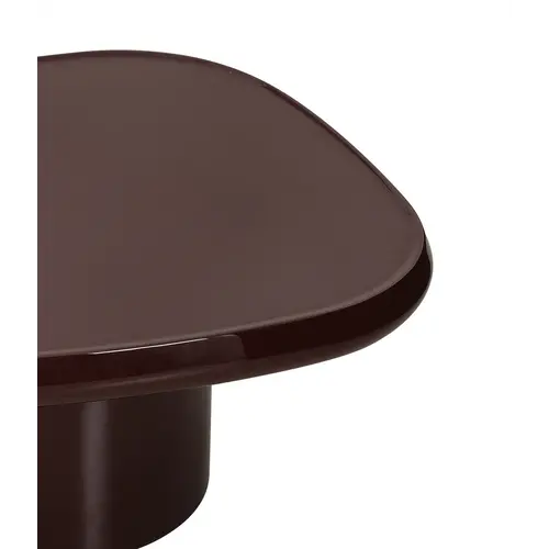 The Grand Interior Morgan Coffee Table 60 - Burgundy Glossy The Grand Interior Morgan Coffee Table 60 - Burgundy Glossy