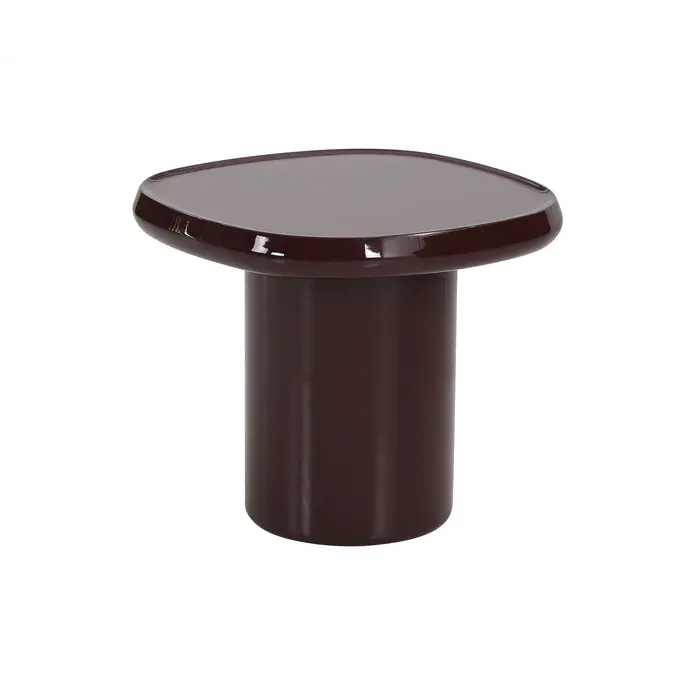 The Grand Interior Morgan End Table 47 - Burgundy Glossy