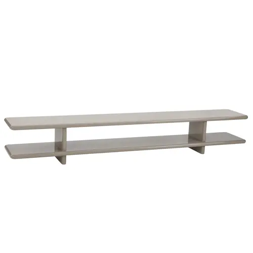 The Grand Interior Cameron Console - Glossy Taupe The Grand Interior Cameron Console - Glossy Taupe