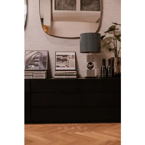 The Grand Interior London Table Lamp - Smoke Glass The Grand Interior London Table Lamp - Smoke Glass