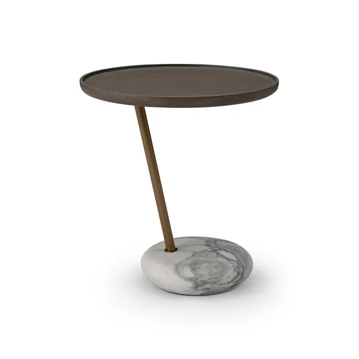 The Grand Interior Yves End Table - Rome Marble