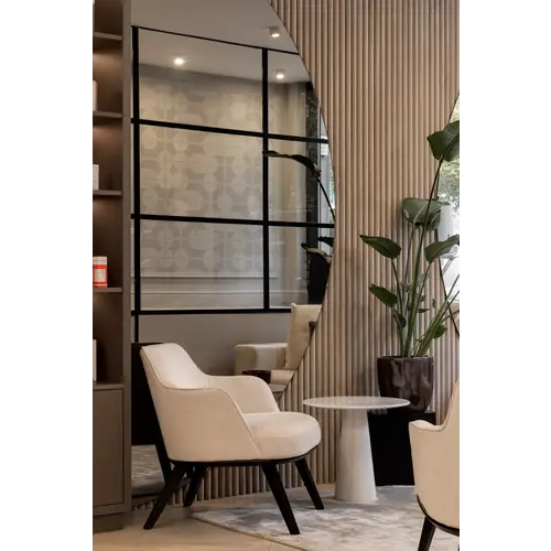 The Grand Interior Lizzo Side Table - White Marble The Grand Interior Lizzo Side Table - White Marble