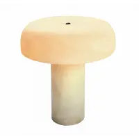 Mushroom Table Lamp - Alabaster