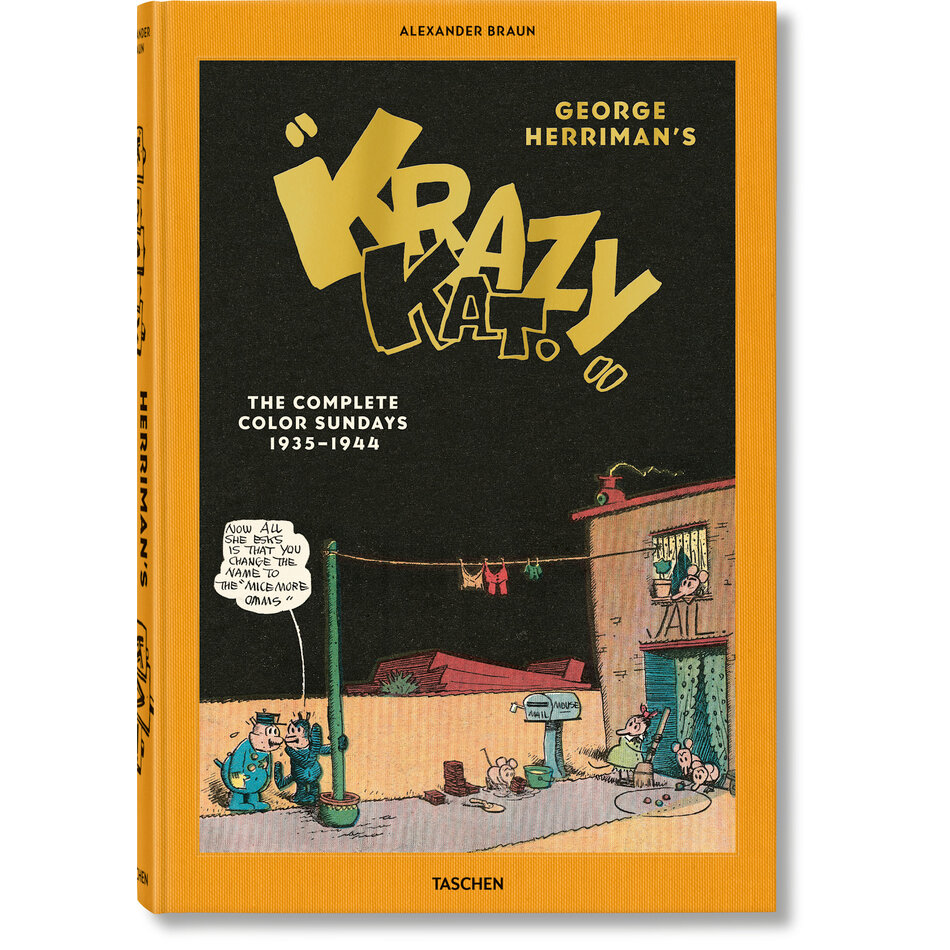 Taschen George Herriman "Krazy Kat". Toutes les planches dominicales en couleurs 1935-1944 Taschen George Herriman "Krazy Kat". Toutes les planches dominicales en couleurs 1935-1944