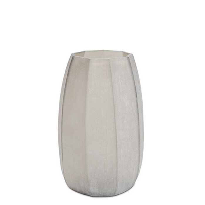 Guaxs Koonam XL Vaas - Smoke Grey (Zandkleurig) Guaxs Koonam XL Vaas - Smoke Grey (Zandkleurig)