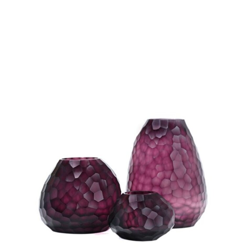 Guaxs Otavalo Round - Light Amethyst/Dark Amethyst - 14cm Guaxs Otavalo Round - Light Amethyst/Dark Amethyst - 14cm