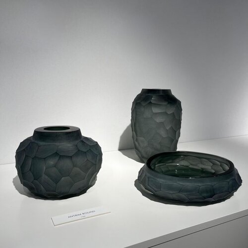 Guaxs Antrim Bowl - Indigo/Clear - 9cm Guaxs Antrim Bowl - Indigo/Clear - 9cm