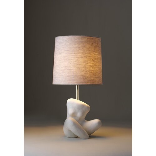 Porta Romana Agnes Table Lamp - Plaster White - 38.5cm Porta Romana Agnes Table Lamp - Plaster White - 38.5cm