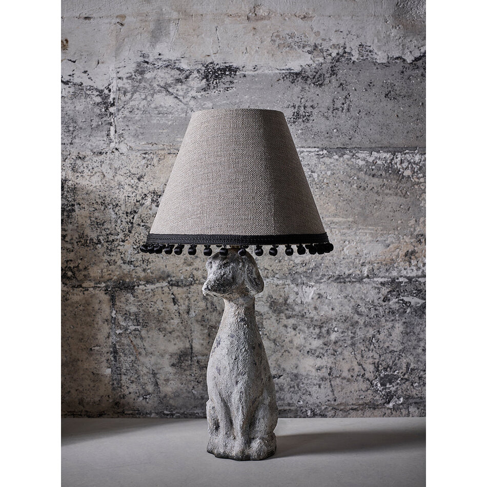 Porta Romana Atticus Table Lamp - Stone - 37.5cm Porta Romana Atticus Table Lamp - Stone - 37.5cm