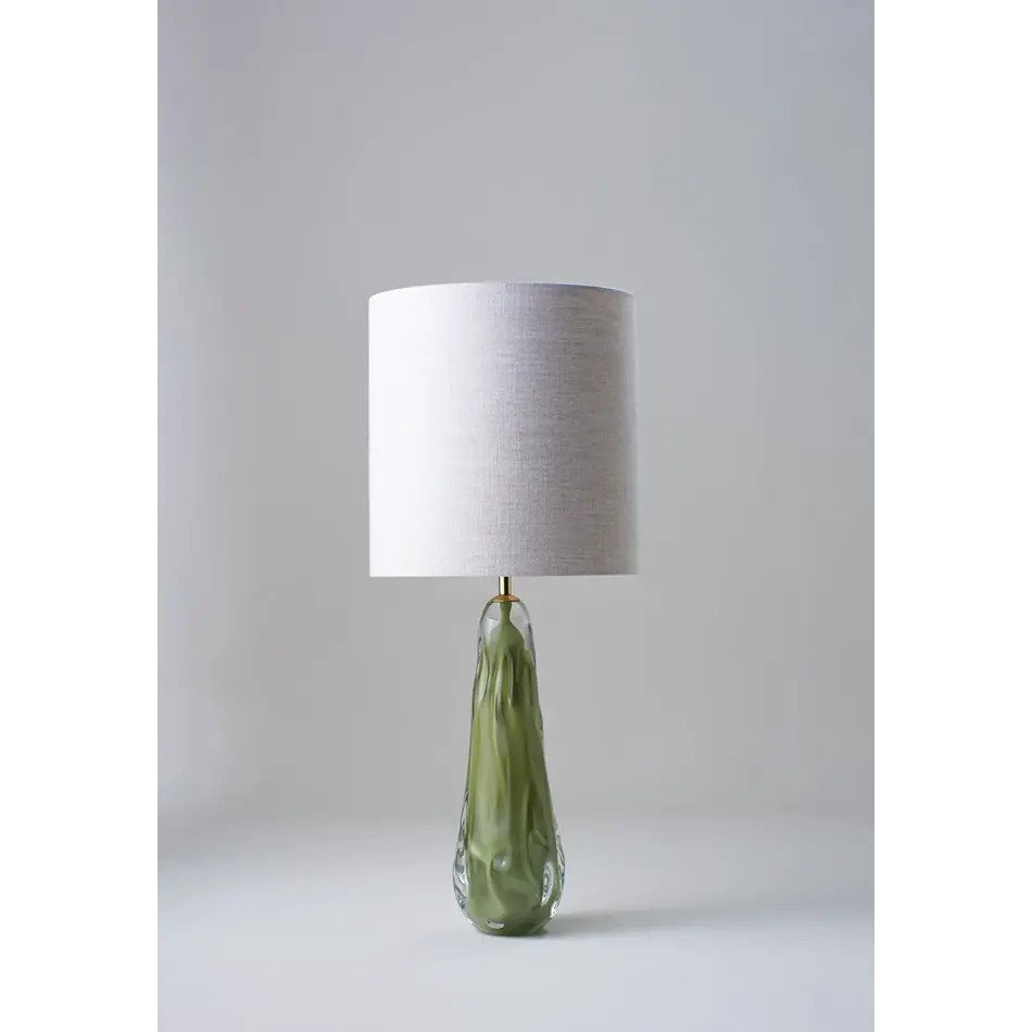 Porta Romana Avocado Tablelamp Large - Split Pea - 42cm Porta Romana Avocado Tablelamp Large - Split Pea - 42cm