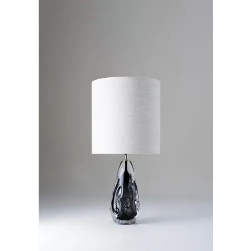 Porta Romana Avocado Tablelamp Small - Charcoal - 33cm Porta Romana Avocado Tablelamp Small - Charcoal - 33cm