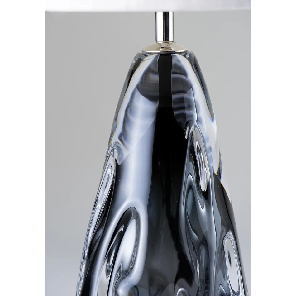 Porta Romana Avocado Tablelamp Small - Charcoal - 33cm Porta Romana Avocado Tablelamp Small - Charcoal - 33cm