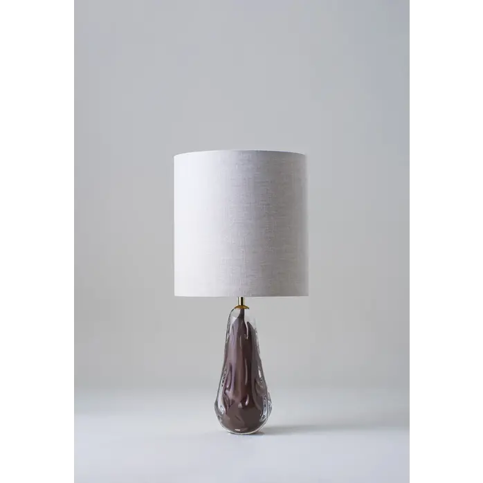 Porta Romana Avocado Tablelamp Small - Hickory - 33cm Porta Romana Avocado Tablelamp Small - Hickory - 33cm