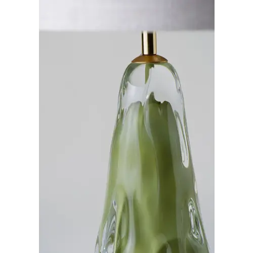 Porta Romana Avocado Tablelamp Small - Split Pea- 33cm Porta Romana Avocado Tablelamp Small - Split Pea- 33cm