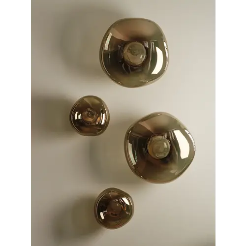 Tom Dixon Melt Mini Wall Lamp - Polished Copper Polycarbonate Design Lamp - LED Surface Mounted Lamp 30 cm Tom Dixon Melt Mini Wall Lamp - Polished Copper Polycarbonate Design Lamp - LED Surface Mounted Lamp 30 cm