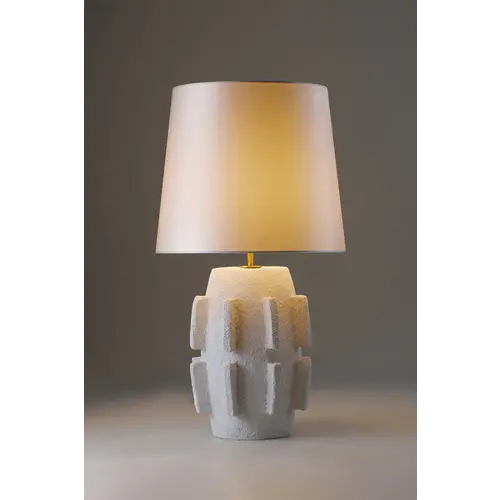 Porta Romana Barbara Table Lamp - Flint White- 46cm Porta Romana Barbara Table Lamp - Flint White- 46cm