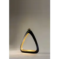 Bianca Portable Lamp - Fired Copper With Bright Gold - 52cm