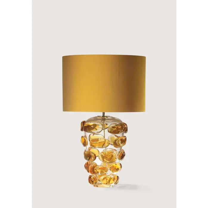 Porta Romana Blob Tablelamp - Amber- 42.5cm Porta Romana Blob Tablelamp - Amber- 42.5cm
