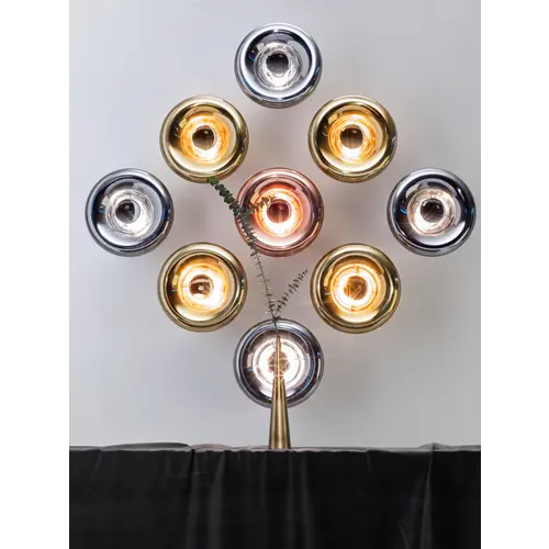 Tom Dixon Void Surface Light – Copper wall lamp with integrated dimmable LED (Ø30 cm) Tom Dixon Void Surface Light – Copper wall lamp with integrated dimmable LED (Ø30 cm)