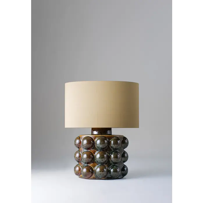 Porta Romana Boublé Tablelamp - Reactive Moss - 28cm Porta Romana Boublé Tablelamp - Reactive Moss - 28cm