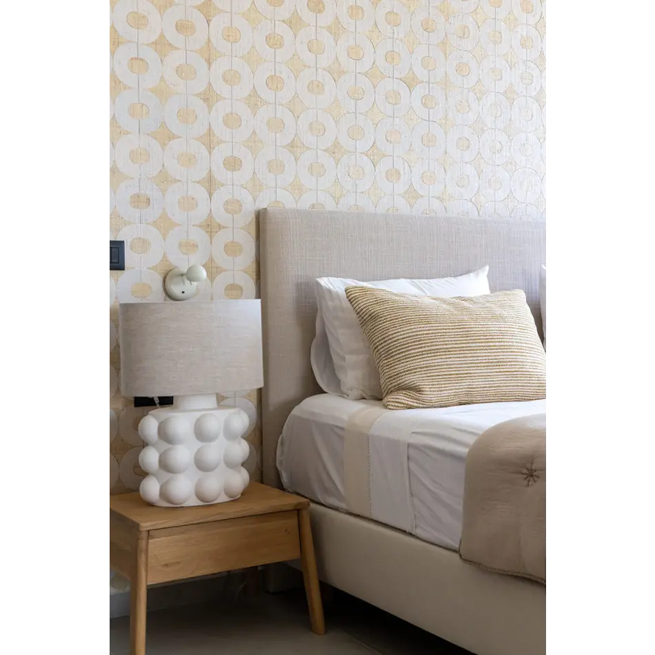 Porta Romana Boublé Tablelamp - Biscuit - 28cm Porta Romana Boublé Tablelamp - Biscuit - 28cm