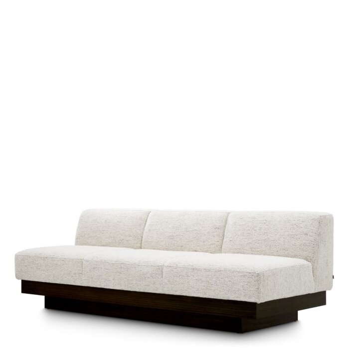 Eichholtz Sofa Bastion in Seashell off-white - 232 x 98 x 77.5 Eichholtz Sofa Bastion in Seashell off-white - 232 x 98 x 77.5