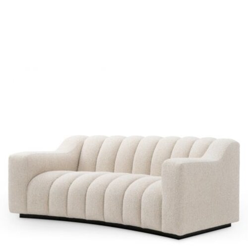 Eichholtz Sofa Kelly XS in Bouclé cream - 194 x 112 x 78.5 Eichholtz Sofa Kelly XS in Bouclé cream - 194 x 112 x 78.5