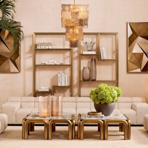 Eichholtz Modular Sofa Hunter Right in Albury beige - 185 x 110 x 65 Eichholtz Modular Sofa Hunter Right in Albury beige - 185 x 110 x 65