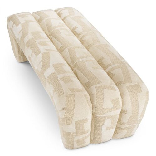 Eichholtz Bench Eastborne in Brooklyn sand - 144 x 60 x 43 Eichholtz Bench Eastborne in Brooklyn sand - 144 x 60 x 43