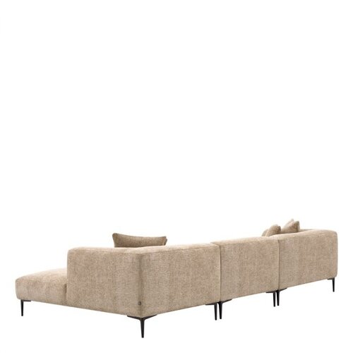 Eichholtz Sofa Firenze Lounge - Lyssa Sand Black Legs Eichholtz Sofa Firenze Lounge - Lyssa Sand Black Legs