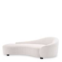 Sofa Rivolo - Lyssa Off-White Black Feet - 70cm