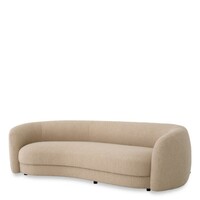 Sofa Blaine - Bouclé Sand Black Feet - 70cm