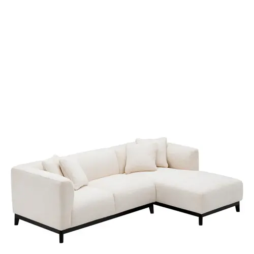 Eichholtz Sofa Corse Lounge Right in Lyssa off-white - 232 x 163 x 72 Eichholtz Sofa Corse Lounge Right in Lyssa off-white - 232 x 163 x 72
