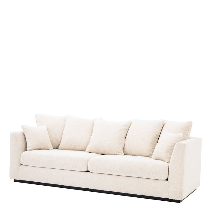 Eichholtz Sofa Taylor in Bouclé cream - 255 x 100 x 90