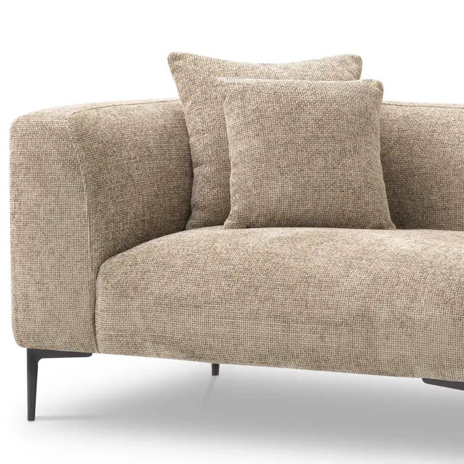 Eichholtz Sofa Firenze in Lyssa sand - 252 x 99 x 75