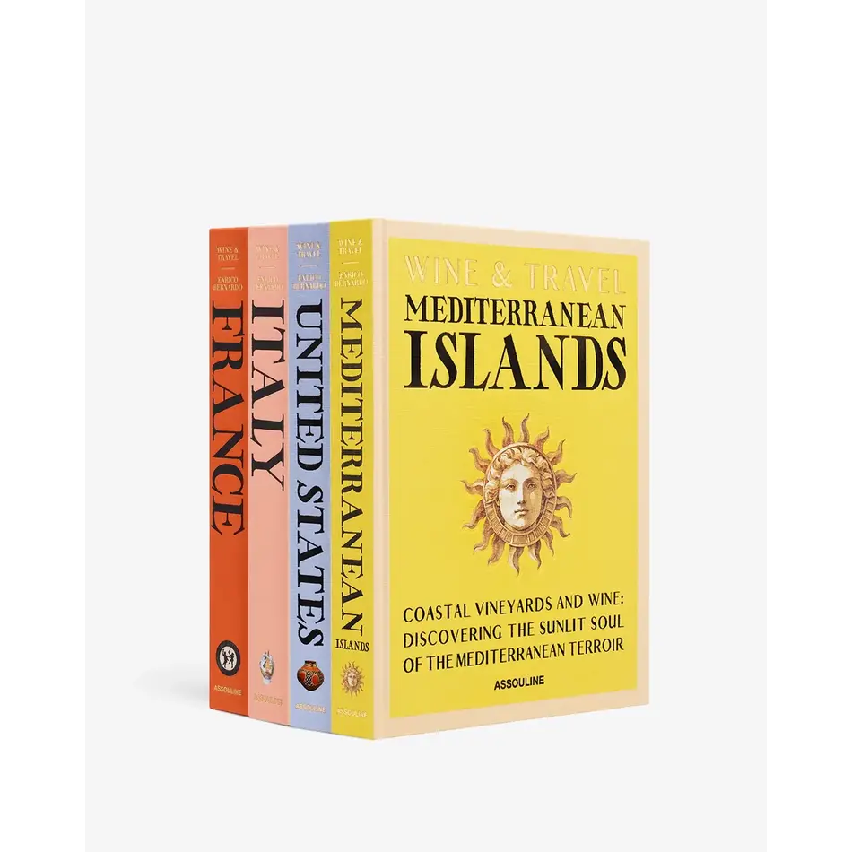 Assouline Assouline Wine & Travel – Luxe Complete Boeken Set met 4 Wijnreis Volumes – Exclusieve Coffeetable Collectie voor Wijnliefhebbers Assouline Assouline Wine & Travel – Luxe Complete Boeken Set met 4 Wijnreis Volumes – Exclusieve Coffeetable Collectie voor Wijnliefhebbers